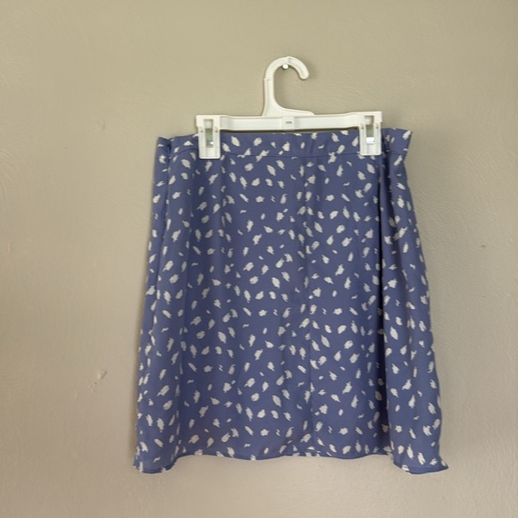 Lola + Grace Blue Patterned Women's Skirt medium - Picture 3 of 6